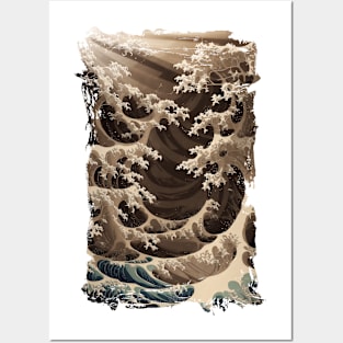 Great Wave Off Kanagawa Posters and Art